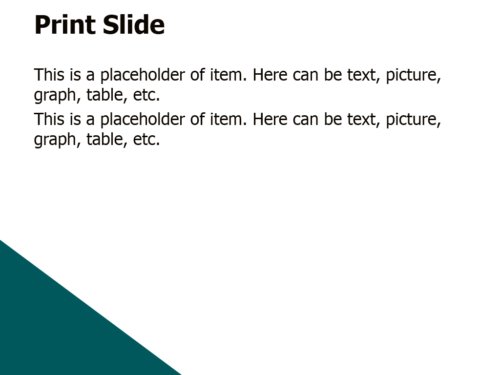 Big Triangles powerpoint template
