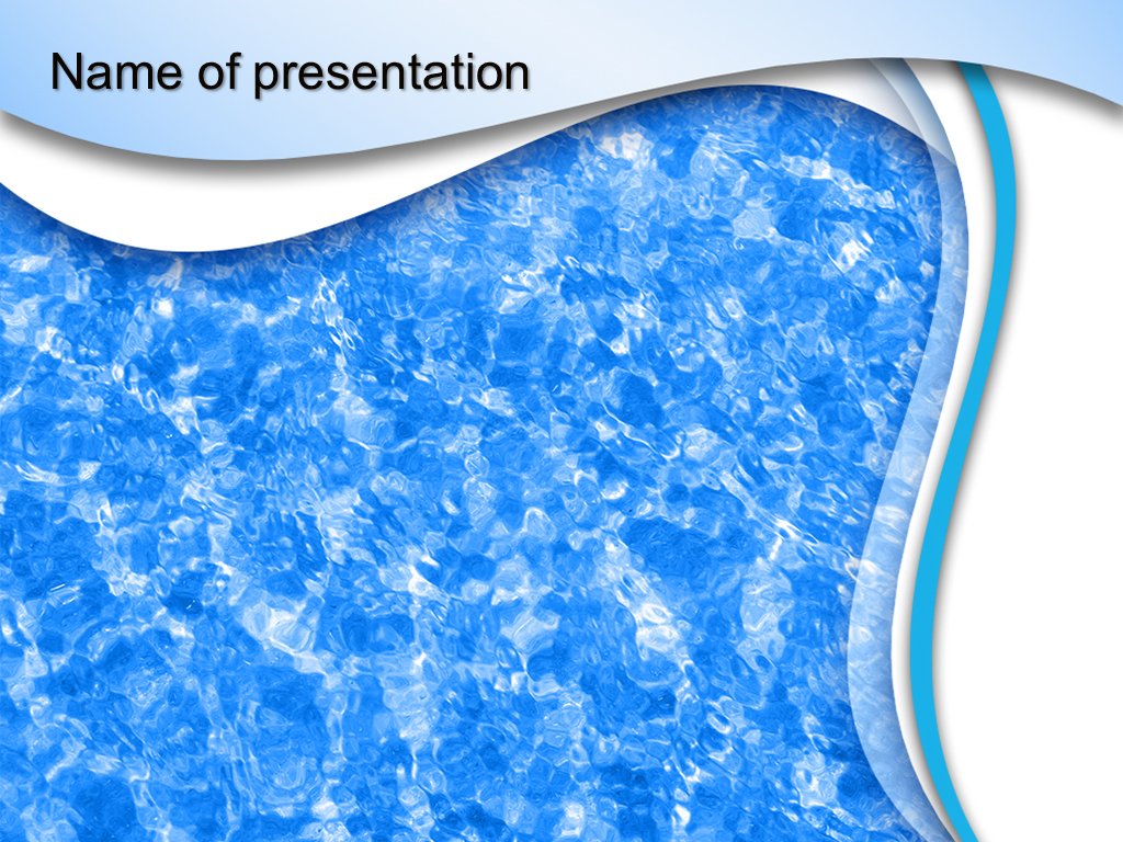 Download free Open Water powerpoint template for presentation My