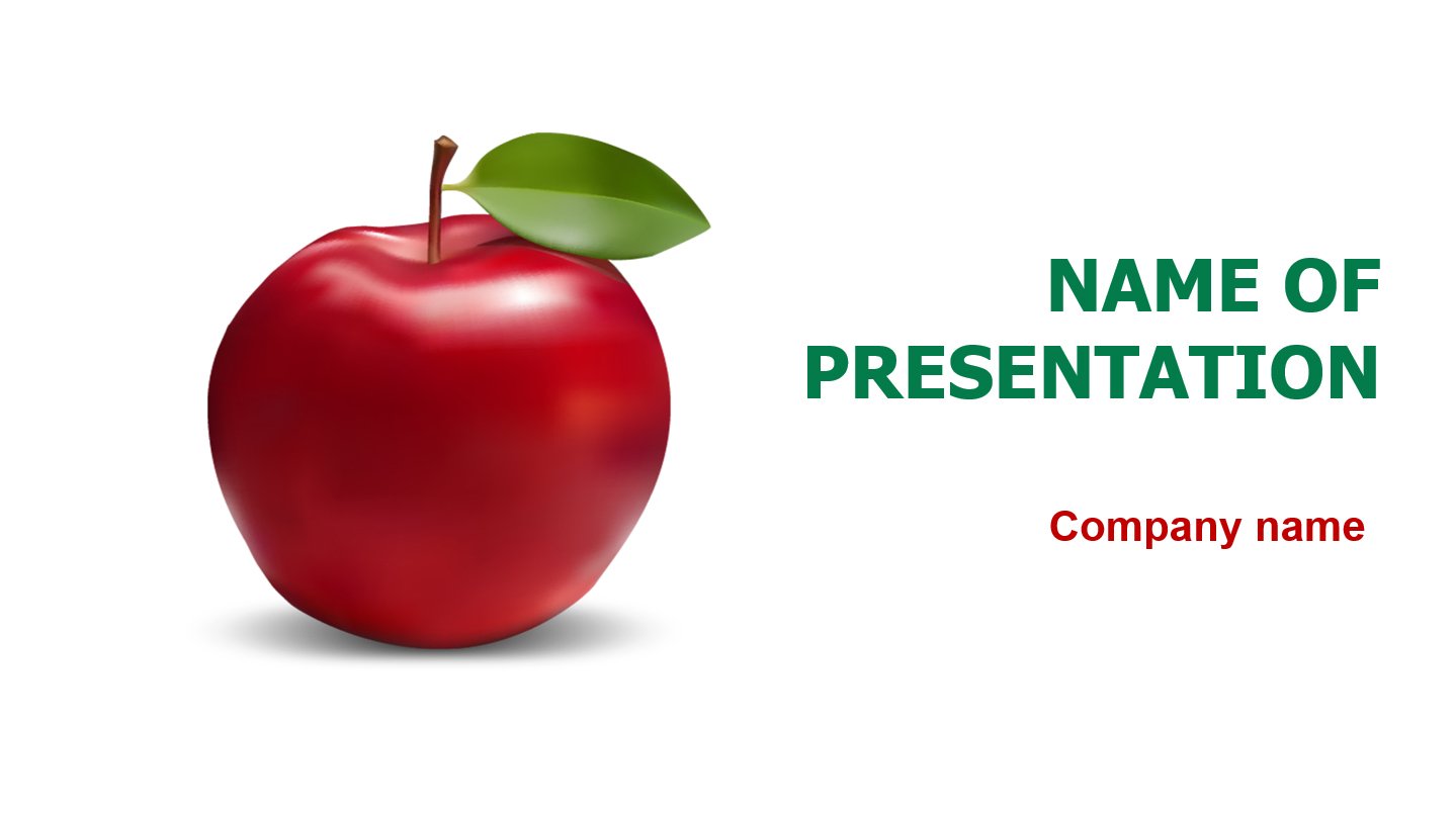 apple powerpoint presentation