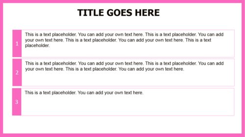 Pink Cancer Ribbon PowerPoint theme