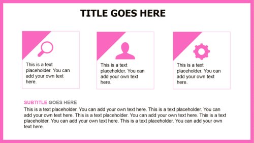 Pink Cancer Ribbon PowerPoint theme